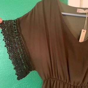 Altered State hunter green Dress